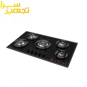 گاز اخوان 5 شعله شیشه ای مدل V14T