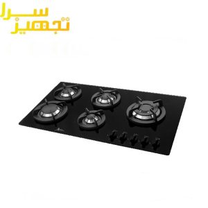 گاز اخوان 5 شعله شیشه ای مدل V15