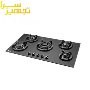 گاز اخوان 5 شعله شیشه ای مدل V20-B