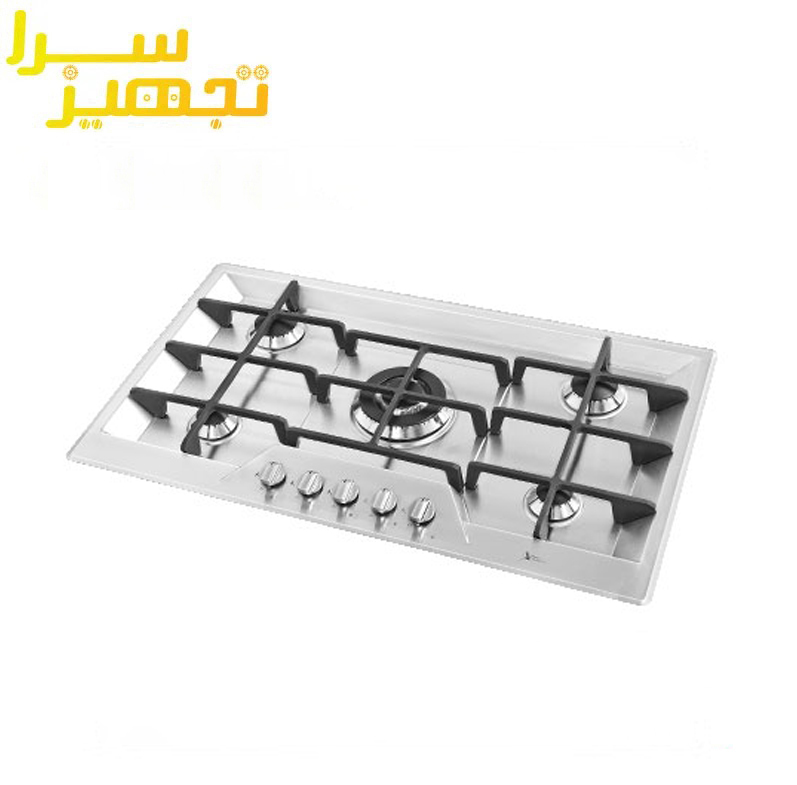 گاز اخوان 5 شعله استیل مدل V21