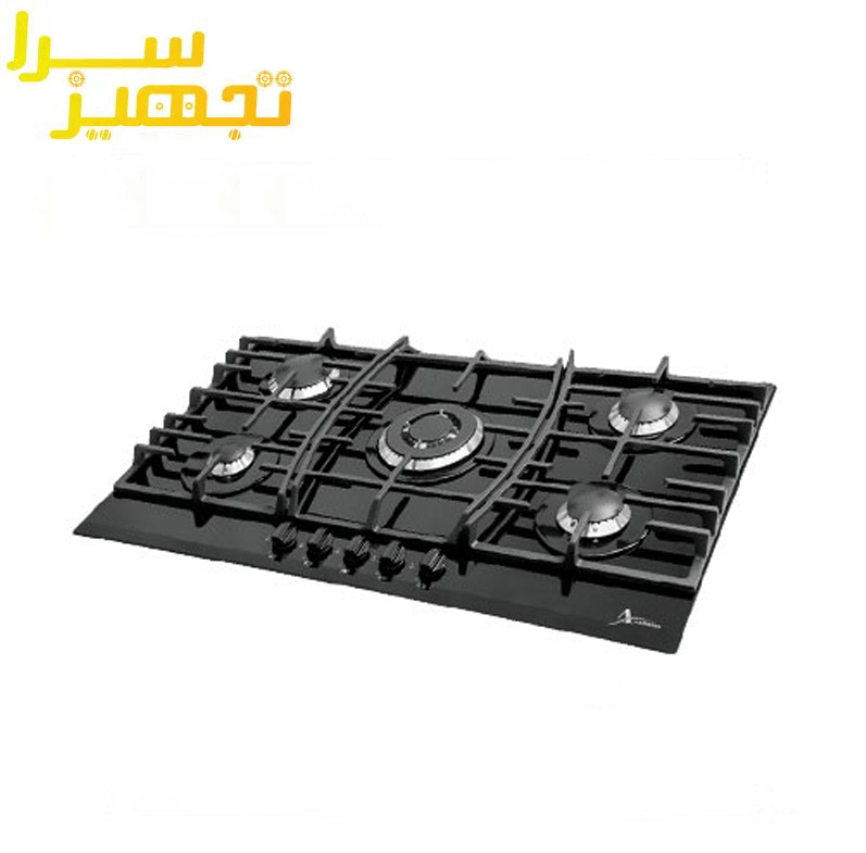 گاز اخوان 5 شعله شیشه ای مدل V25