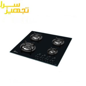 گاز اخوان 4 شعله شیشه ای مدل V26