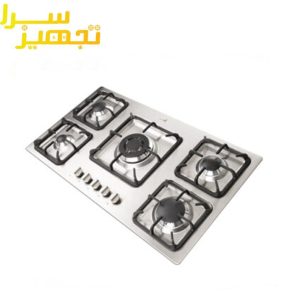 گاز اخوان 5 شعله استیل مدل V32