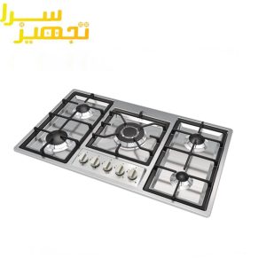 گاز اخوان 5 شعله استیل مدل V33