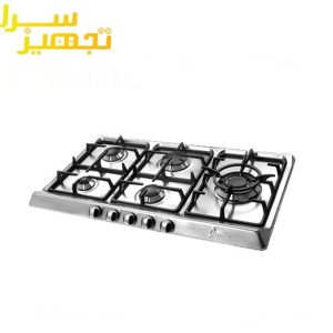گاز اخوان 5 شعله استیل مدل V4