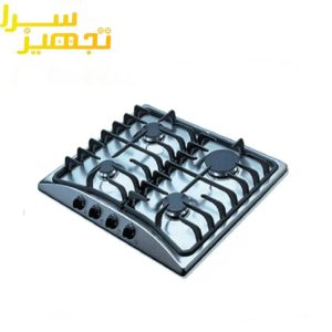 گاز اخوان 4 شعله استیل مدل G118
