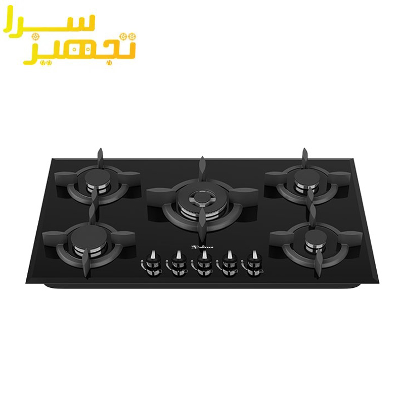 گاز داتیس 5 شعله شیشه ای مدل DG544