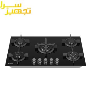 گاز داتیس 5 شعله شیشه ای مدل DG549