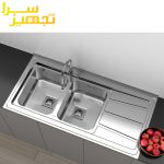 سینک آلتون کد SR۱۲۰۱ روکار