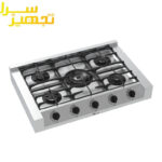 گاز بیمکث 5 شعله استیل مدل 2801